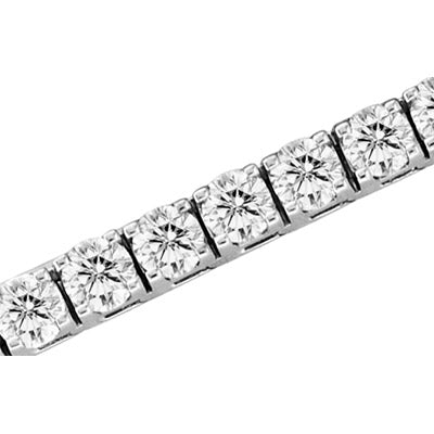 2.00ct Diamond Tennis Bracelet 14k Gold Four Prong Setting Double Safety Lock H-J SI-I Quality 7 Inches